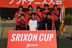 男子優勝:二本松市立二本松第一中学校(福島県)