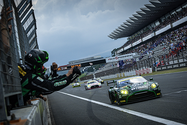 Car 777 undergoing inspection
