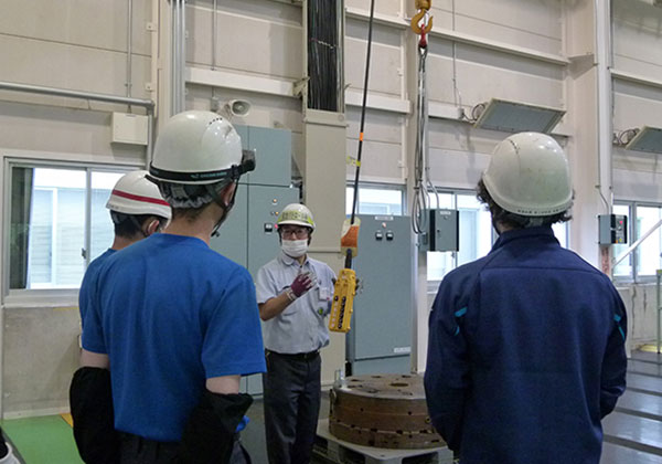 Special training for crane operators
