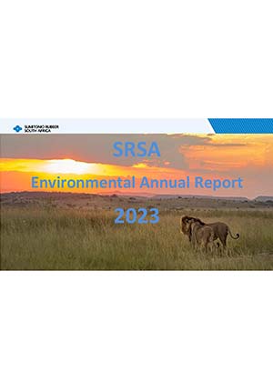 南アフリカ工場 環境報告書表紙