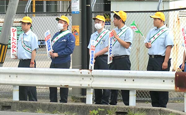 2019年春の立哨活動の様子